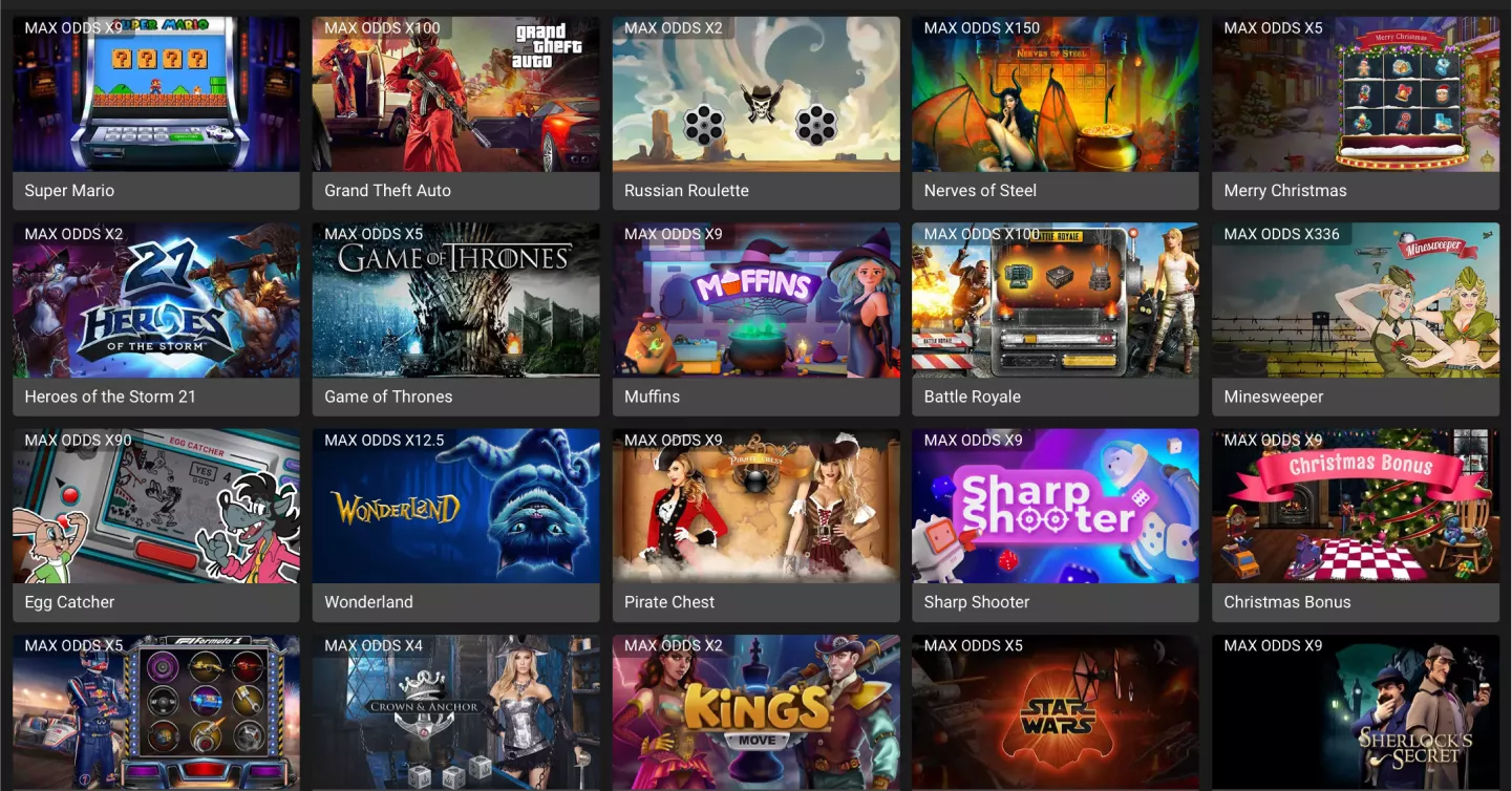 WinWin presents over 9000 slot machines